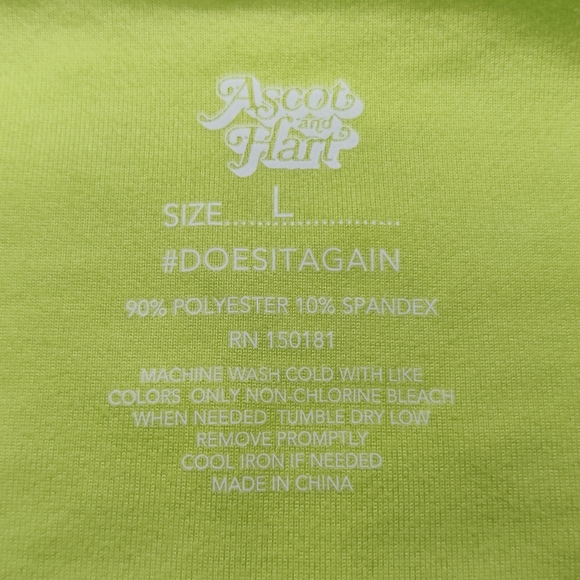 Ascot And Hart Leggings Green Large - Picture 7 of 7